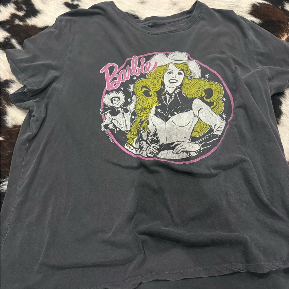 Barbie Graphic Short Sleeve Tee - Gray
